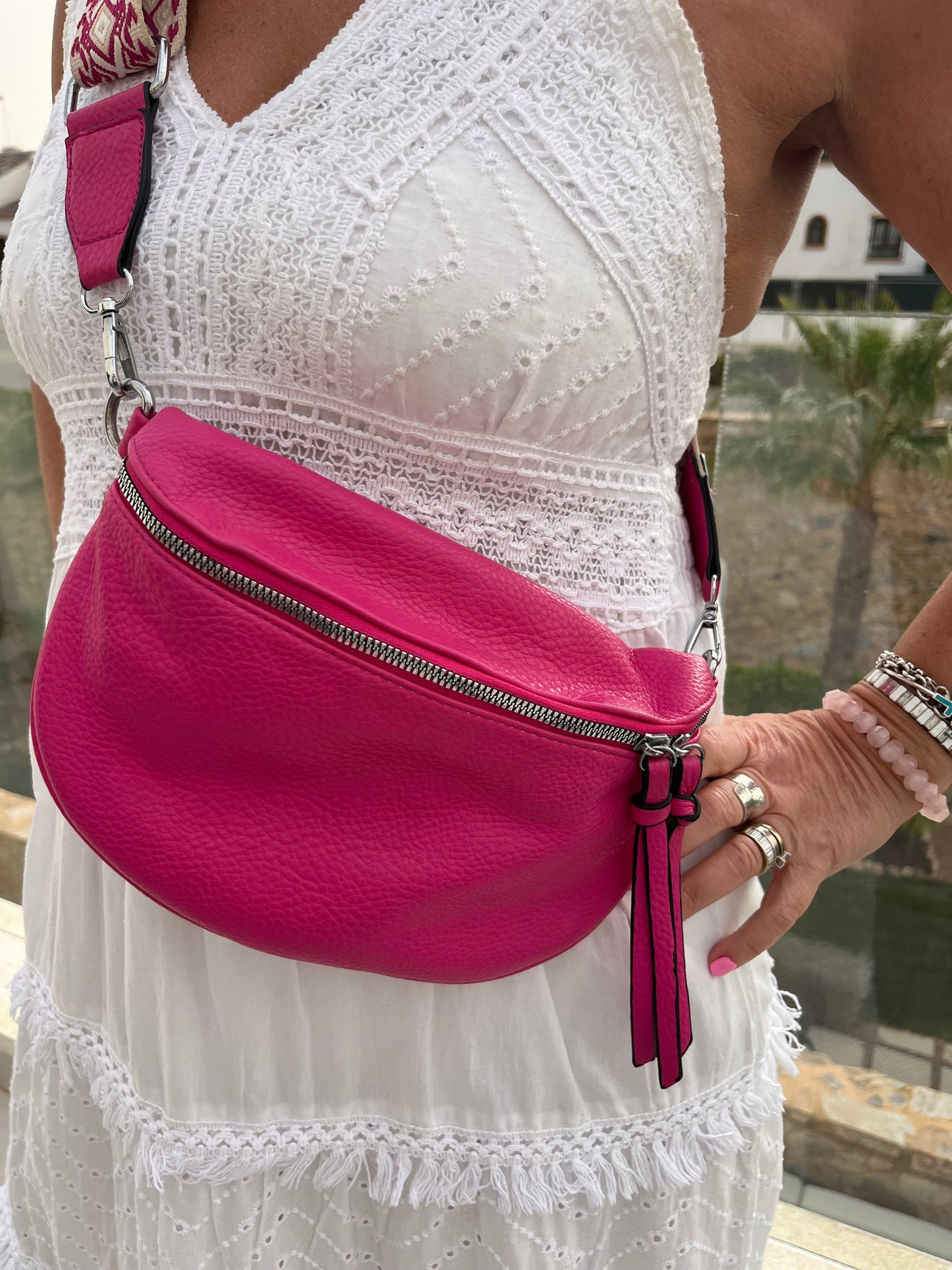 Pink Sling Handbag