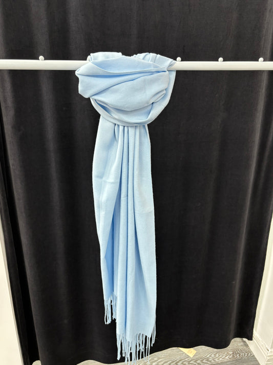 Pale Blue Scarf