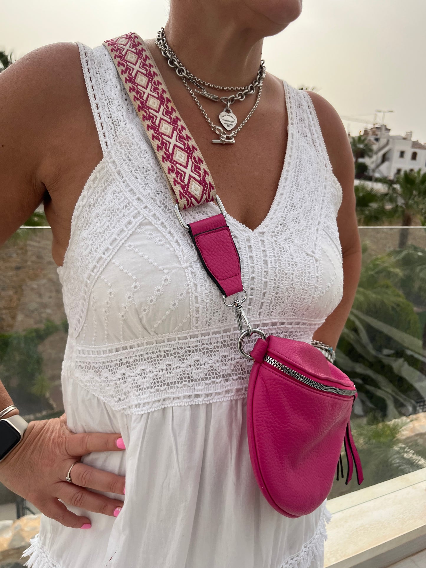 Pink Sling Handbag