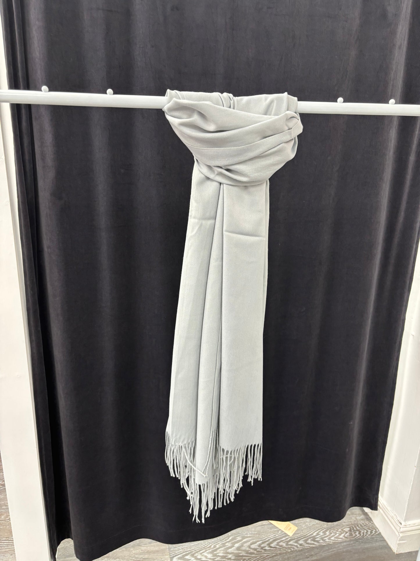 Pale Grey Scarf