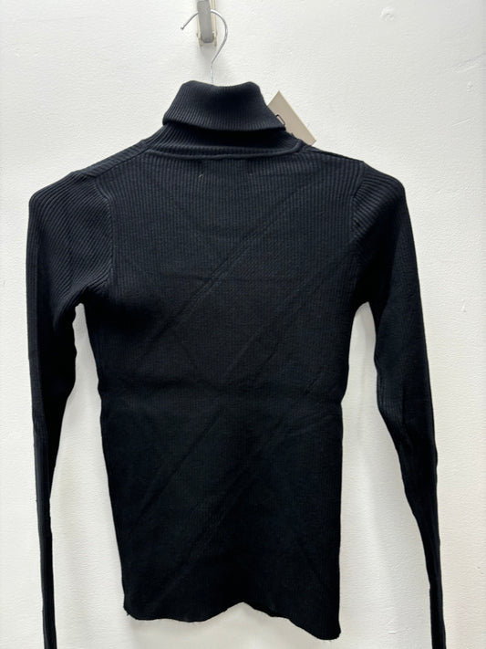 Black Polo Neck Jumper