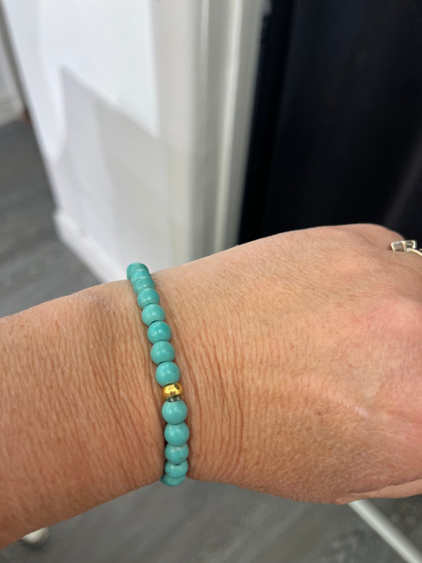 Turquoise Beanie Bracelet